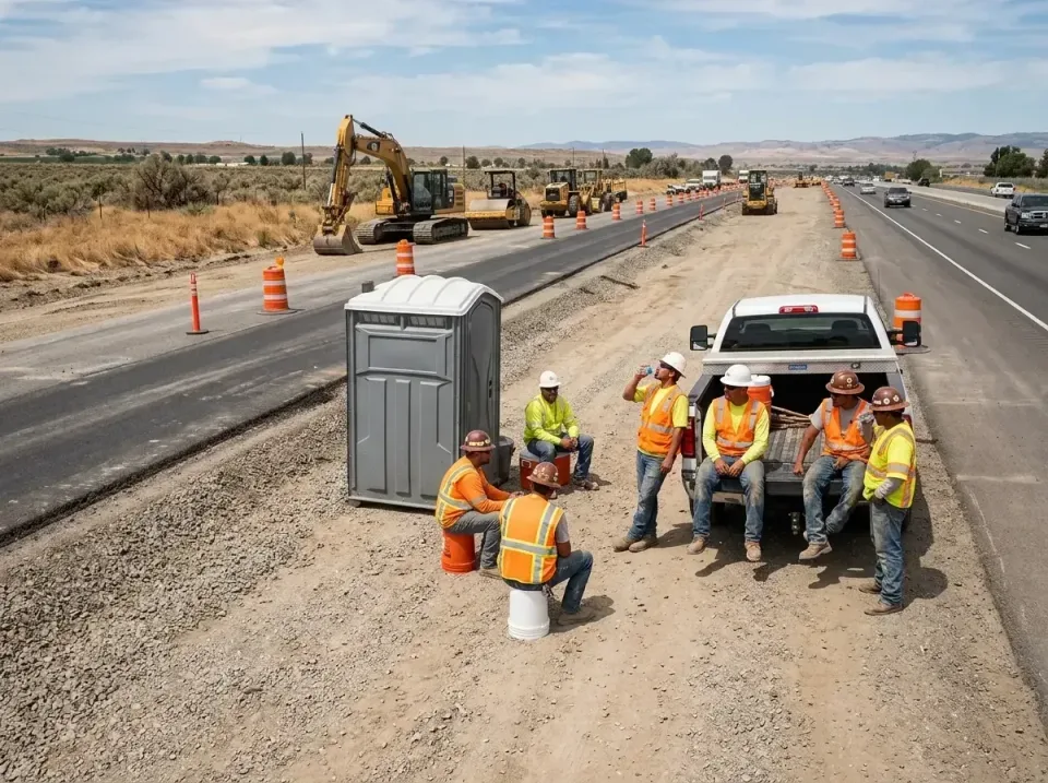highway-road-construction-crew-007 — frequently asked questions, Porta Potty and Restroom Rentals in Villas, FL
